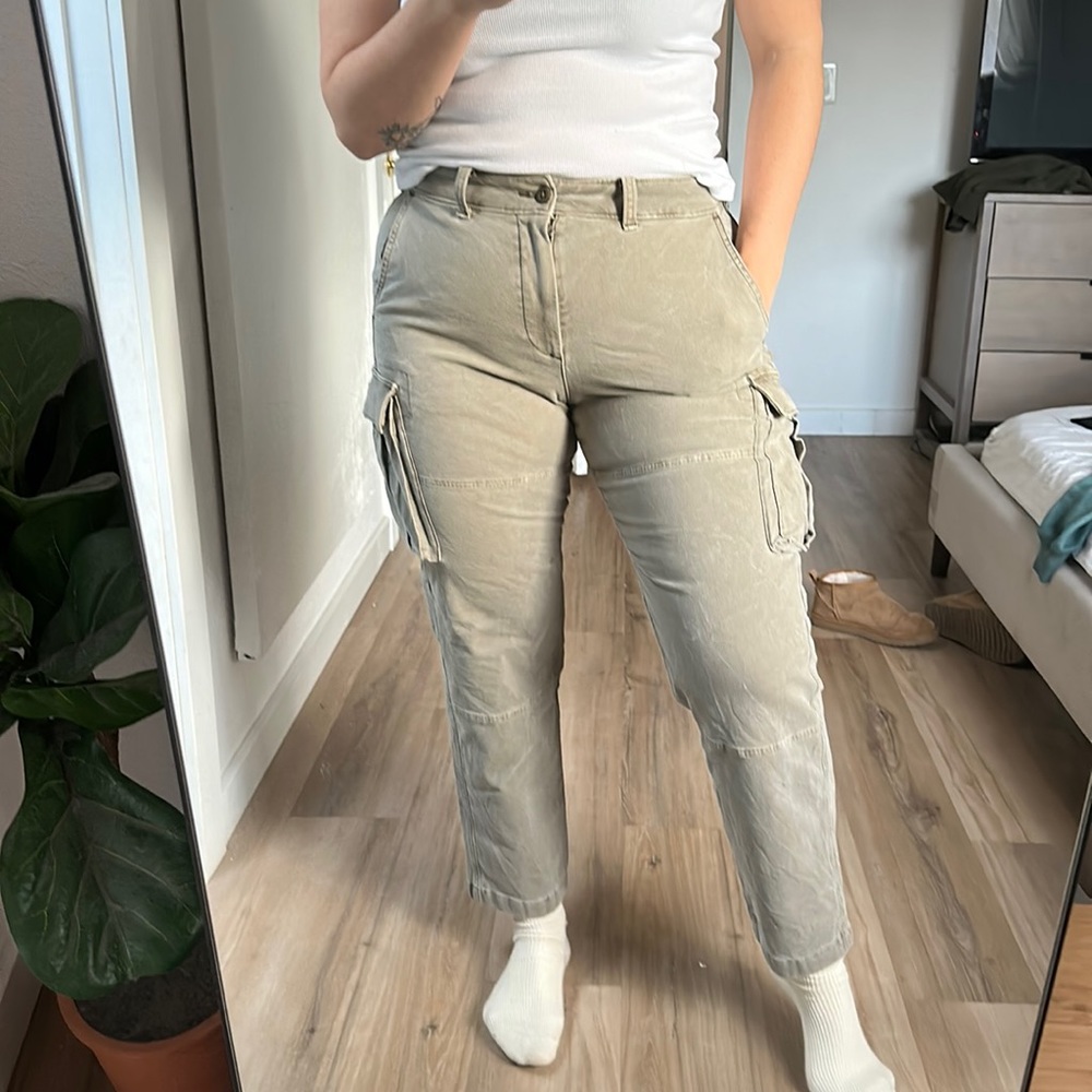 Abercrombie straight cargo pants